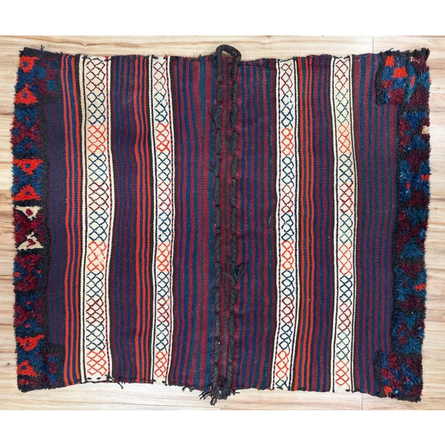 Vintage Saddle Blanket Wall Hanging For Sale In Kansas City - Image 6 of 9