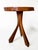 Mesquite Slab Top Side Table With Tripod Walnut Base by Michael Maximo For Sale - Image 4 of 10