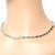 Metal 1990s Vintage Cartier White Gold Flat Link Necklace For Sale - Image 7 of 11