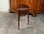 English Mahogany 19th Century Demi-Lune Console Table with Tambour Sliding Doors For Sale - Image 4 of 12