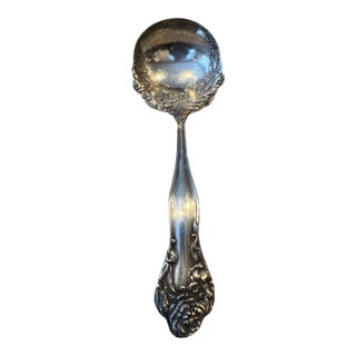 Antique Simpson Hall & Miller Sterling Silver Gravy Ladle For Sale
