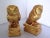 Textile 1960s Gilded Owl Bookends or Doorstops, Pair For Sale - Image 7 of 13