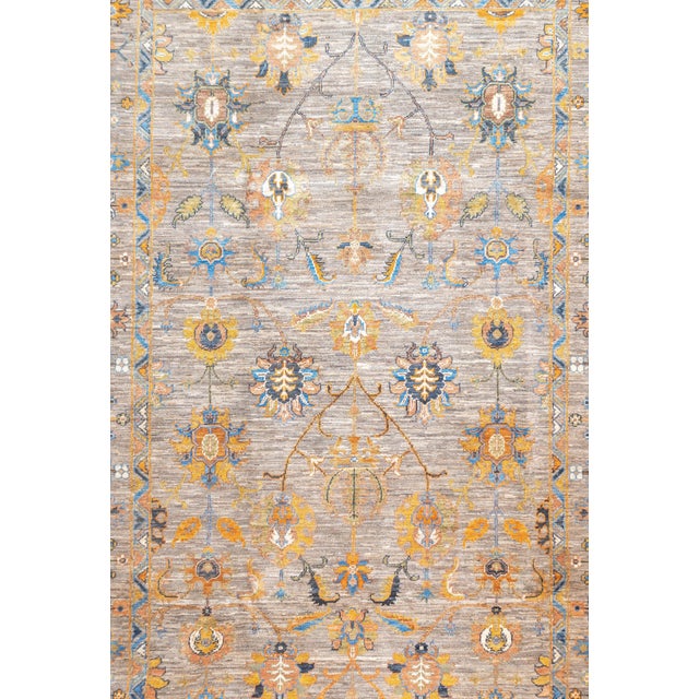 Persian Contemporary Gabbeh Rug 6'5'' X 9'6'' For Sale - Image 3 of 9