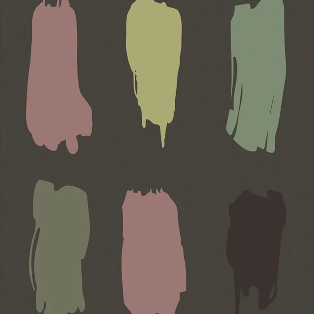 Brush Colors 2 Panel by Daniela Puppa for Midsummer Milano For Sale