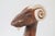 Brown Mid-Century Ceramic Pottery Ram Figure For Sale - Image 8 of 12