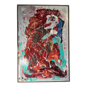 R. Monti Abstract Painting