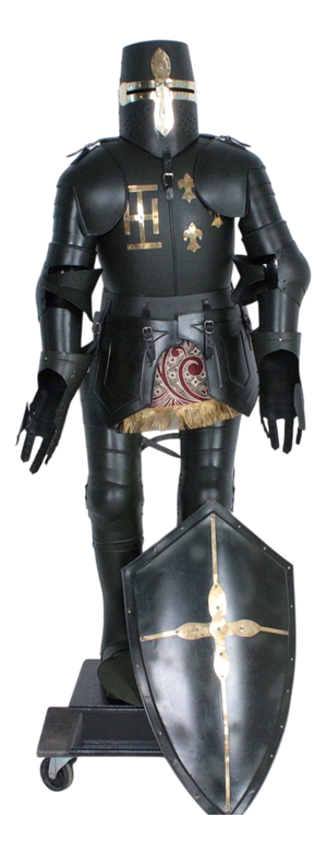 Knight Armour with Shield, 1950s