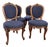Walnut Dinning Chairs 4 PCS For Sale