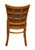 Vintage Traditional Wooden Dining Chair With Foliate Upholstery For Sale - Image 6 of 10