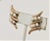 Metal Vintage 1964 Napier Book Piece Faux-Pearl Clip Earrings- 2 Pieces For Sale - Image 7 of 9