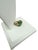 Brutalist Sterling Panetta Faux Jade Ring For Sale - Image 6 of 9