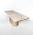 Mid-Century Modern Large Sculptural Curved Edge Travertine Rectangle Dining Table by My Habitat Design For Sale - Image 3 of 3