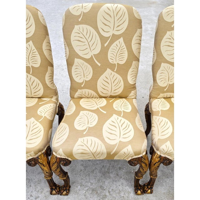 Karges Style George II Irish Georgian Revival Eagle Head Dining Chairs Set of 6 For Sale - Image 11 of 16
