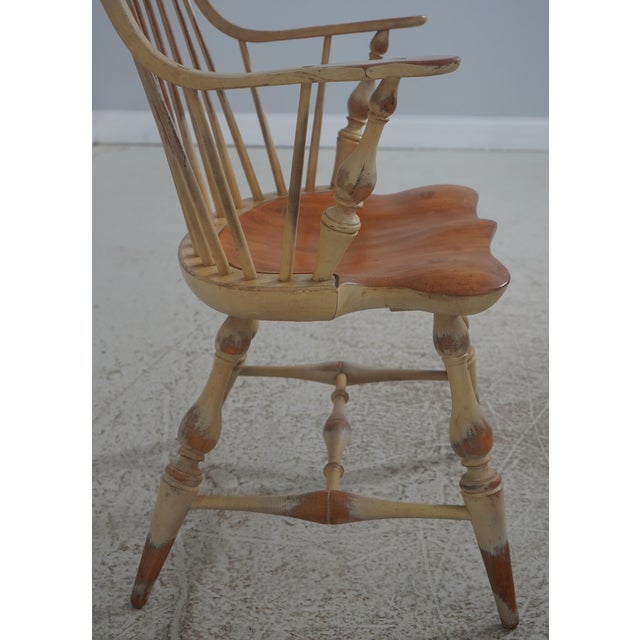 Set of Six Benchmade Windsor Dining Chairs For Sale - Image 12 of 18