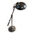 1985 Yasuaki Sasamoto Chrome Desk Lamp for Doulton Co LTD For Sale