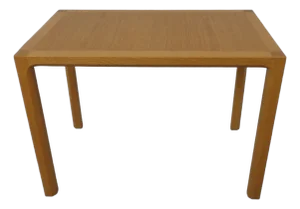 Danish Oak Side Table, 1960s