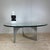 Aluminum and Glass Coffee Table by Knut Hesterberg, 1970s For Sale - Image 3 of 7