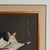 Vintage Still Life Painting With Kitten by Alfano Dardari For Sale In West Palm - Image 6 of 11