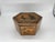 Wood C. 1870 Antique English Tunbridge Ware & Penwork Regency Tea Caddy Box For Sale - Image 7 of 11