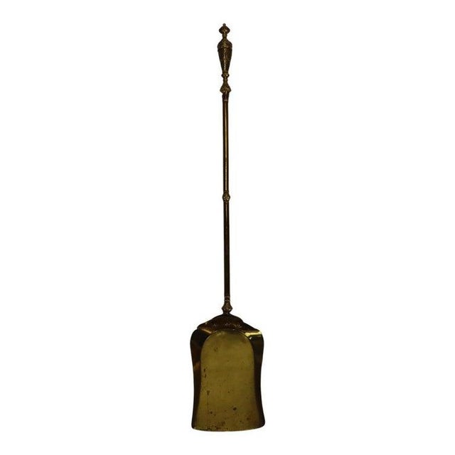 Neoclassical Brass Fireplace Tool Set C1920 For Sale - Image 12 of 17