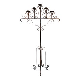 Example of Renaissance Revival Floor Candle Stands