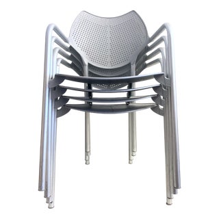 Irta Armchairs by Jorge Pensi for Atlantide, 1980s, Set of 4 For Sale