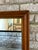 Vintage Wooden Mirror, Early American For Sale - Image 10 of 15