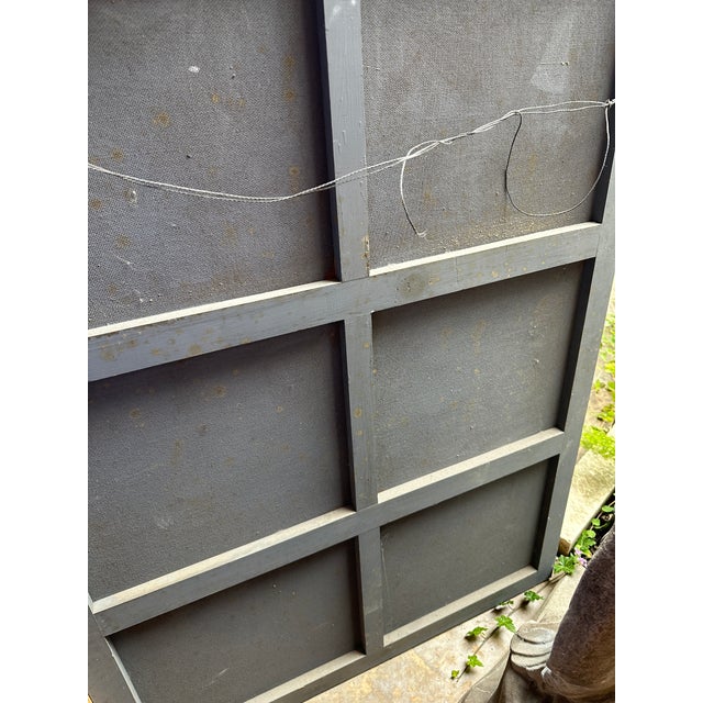 Taupe Vintage Atmospheric Abstract Landscape by Texas Artist Walter McCown For Sale - Image 8 of 11