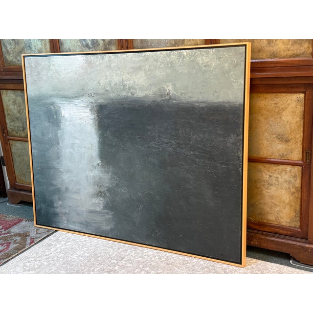 Design Plus Gallery presents a Signed Landscape Painting by Piotr Strelnik. A figurative painter with a look into the...