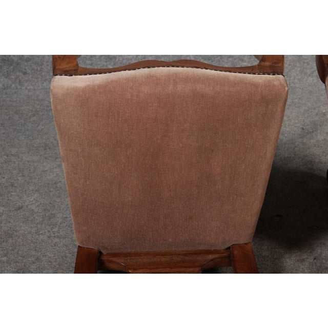 Antique Baroque Chairs in Walnut, 1800, Set of 2 For Sale - Image 12 of 18