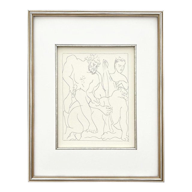 Title: Hercules Kills the Centaur Nessus Artist: Pablo Picasso (after) Country: Spain Medium: Facsimile – 5 Marks: Not...