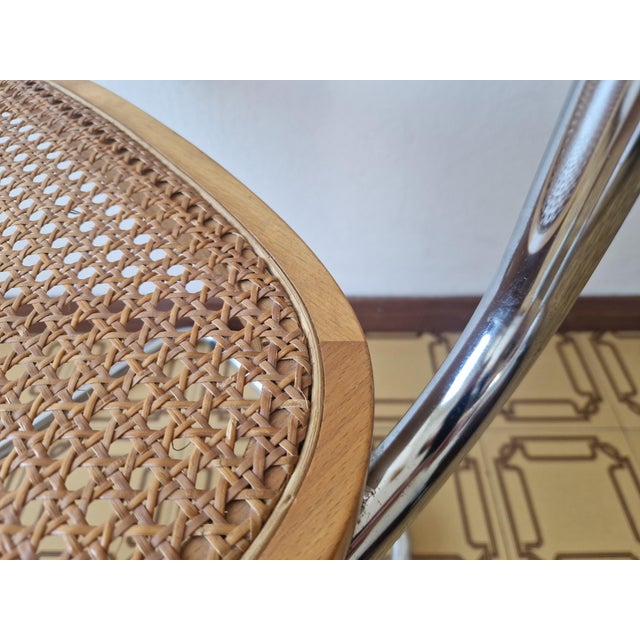 Bauhaus Vienna Straw Chair, 1970s For Sale - Image 6 of 18