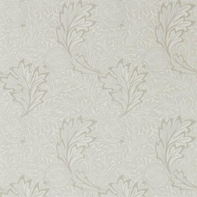 Morris & Co Apple Wallpaper in Chalk Ivory - a Sample For Sale