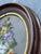 Fantastic Original Vintage Oil Painting Victorian Floral Still Life Pansies Dogwood Antique Frame For Sale In Philadelphia - Image 6 of 7