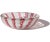 Beautiful vintage Murano hand blown pink, white and copper aventurine twisted Zanfirico ribbons Italian art glass...