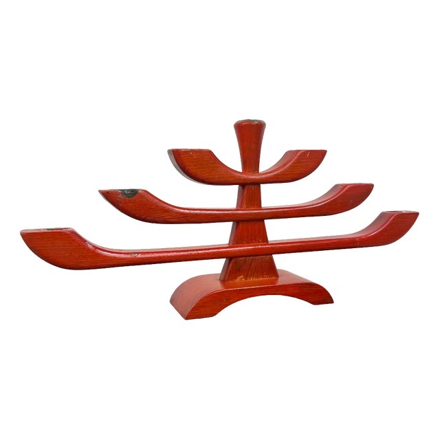 Vintage Scandinavian Candlestick, 1960s For Sale