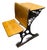 Authentic 19th-Century Cast Iron and Wood School Desk – Grand Rapids, MI (1885) For Sale