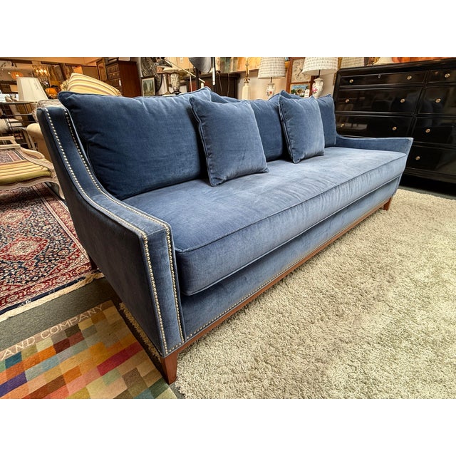 Design Plus Gallery presents a Bespoke Sofa in Navy Velvet from Nathan Anthony. The brand is based on their craft of...