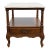 Hammary Furniture Solid Cherry Country French 20" Accent End Table W. White Granite Top For Sale