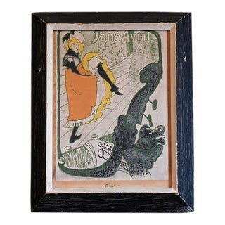 1940s After Henri De Toulouse-Lautrec Poster, Framed For Sale