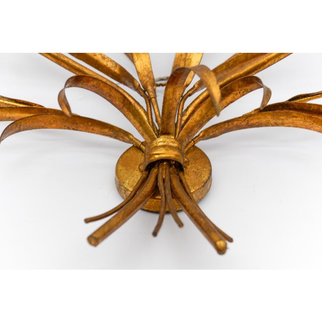 Large Wheat Sheaf Wall Light by Hans Kögl, Germany, 1970s For Sale - Image 9 of 11