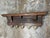 Italian Walnut Carved Hanging Coat Rack, Antique For Sale - Image 4 of 12