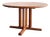 Sculptural Round Extendable Dining Table from Dyrlund For Sale