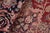 Textile Art Nouveau 1990's Isphan Pak-Persian Red/Blue Wool Rug - 8'2'' X 10'4'' For Sale - Image 7 of 9