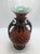 Art Nouveau large vase with handles. Incised on bottom, Mettlach, Germany. 1900. Amazing workmanship and attention to...