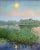 Contemporary Zita Sudnika, Moonlight, Oil on Cardboard For Sale - Image 3 of 3