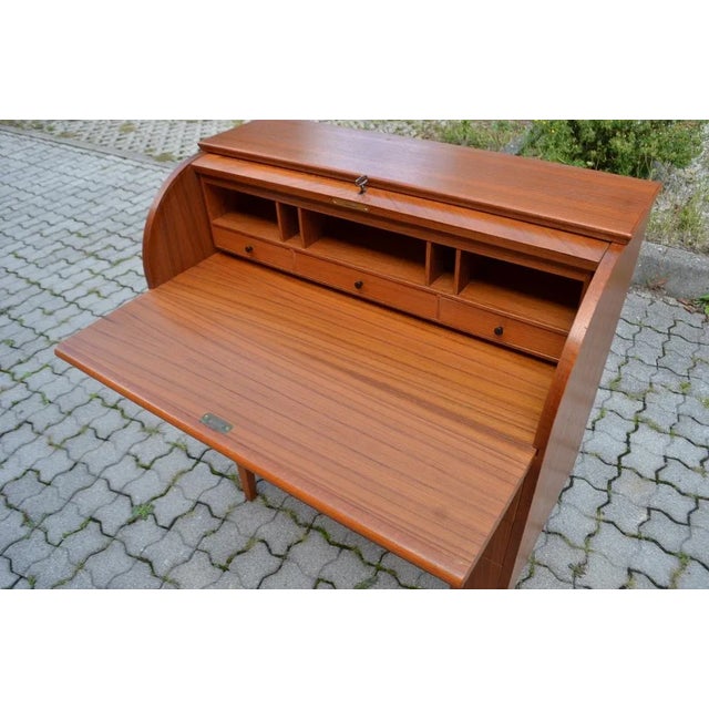 Scandinavian Modern Secretary Desk in Teak from Svegards Markaryd For Sale - Image 18 of 18