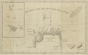 Map of Queen Charlottes, 1773
