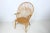 1970s Vintage Hans Wegner Style Ash Peacock Arm Chair For Sale - Image 10 of 13