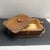 1930s Art Deco Hand-Carved Oak, Maple Wood and Brass Huge French Box For Sale - Image 14 of 15